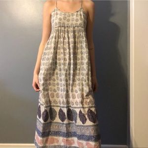 Staring at stars boho midi dress